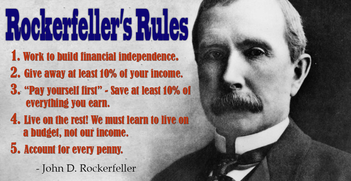 Rockerfeller's Rules